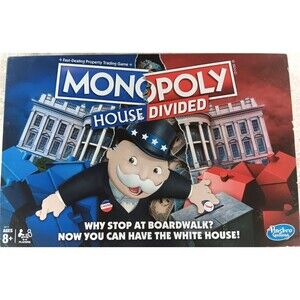 Monopoly House Divided Board Game